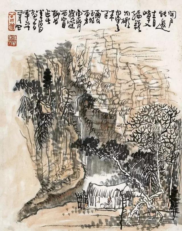 逝世七年，他的作品公诸于世，震撼整个中国画坛