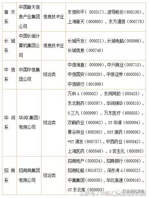 中国资本谱系专题研究