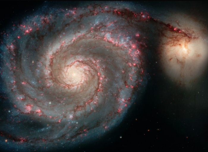 新研究显示邻近星系LMC最终将会与银河系发生碰撞
