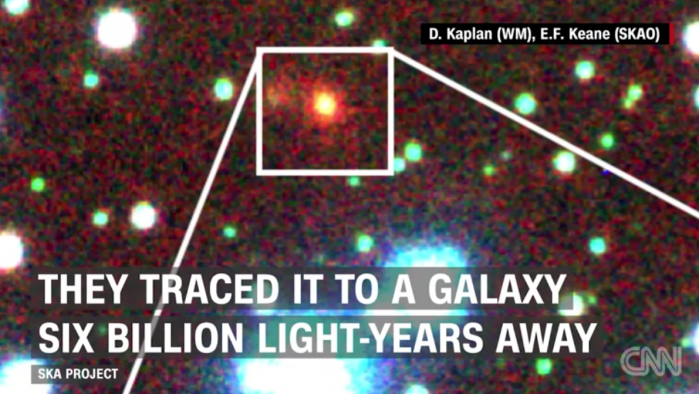 宇宙出现神秘信号 哈佛天文学家：可能来自智慧文明