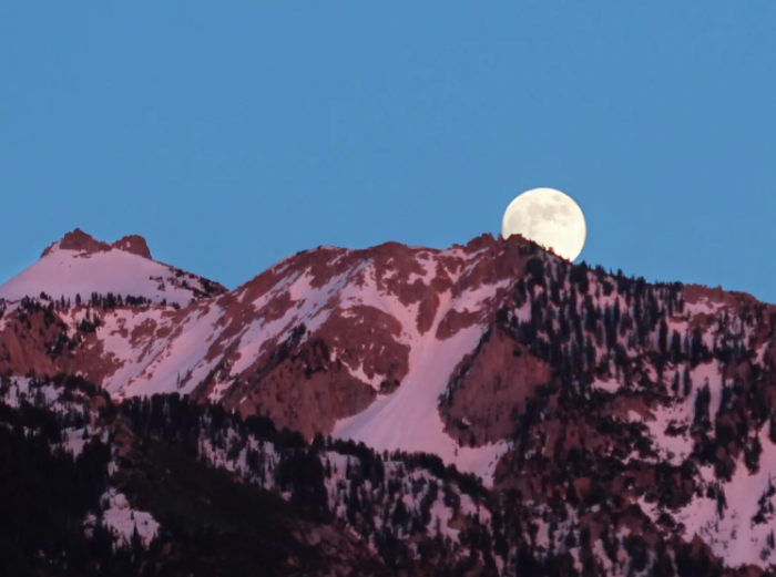 下周二将出现的明亮“粉红月亮”是2020年最大的超级月亮