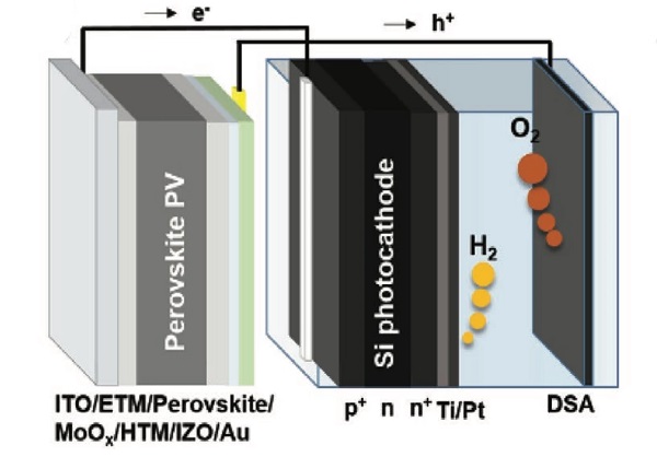 研究团队将基于低成本材料的光伏制氢效率提升至17%以上