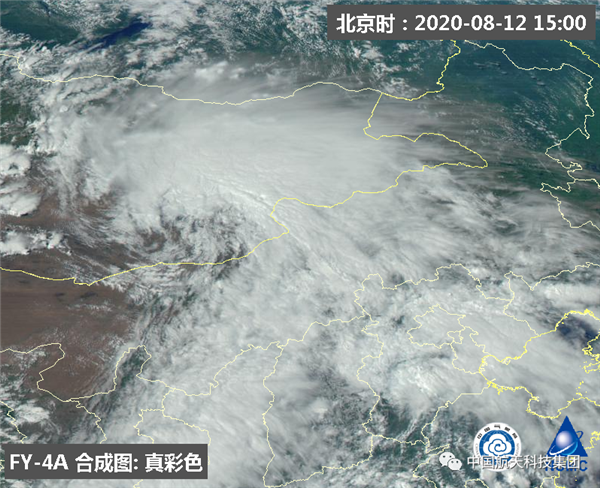 风云卫星眼中的北京最强暴雨