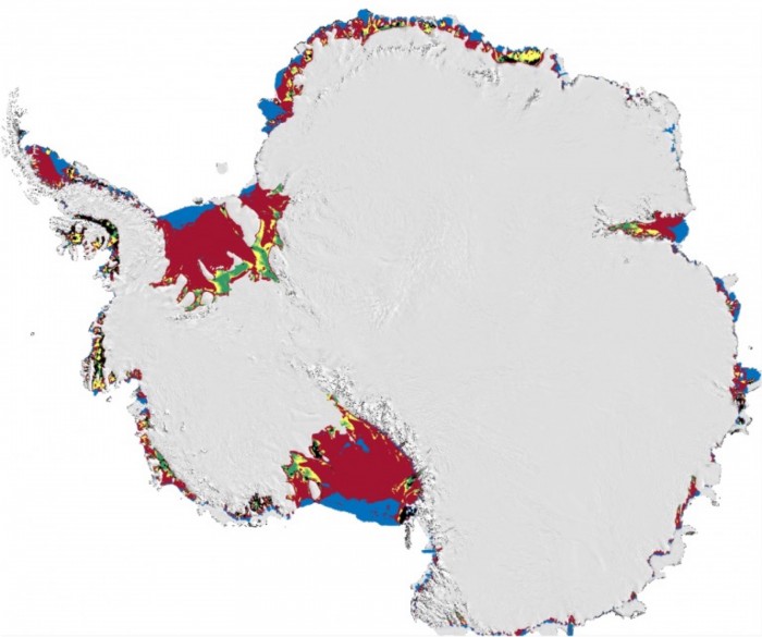 南极裂缝将可能导致不稳定冰架崩溃并带来可怕后果