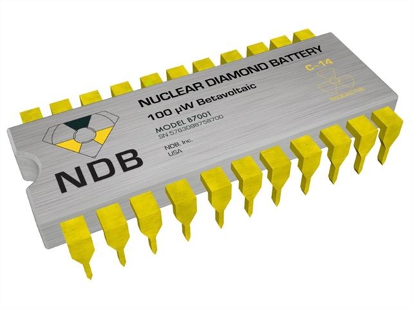 NDB完成纳米金刚石电池概念验证测试：使用期可达2.8万年