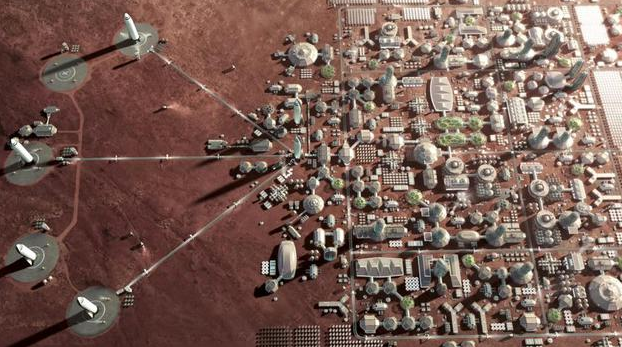 马斯克如何征服火星：发射1000艘飞船，运送10万人抵达火星