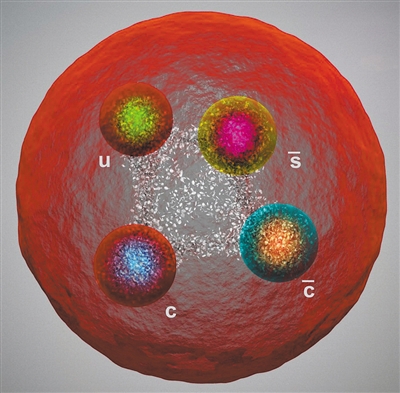 大型强子对撞机“揪出”四个新型四夸克态